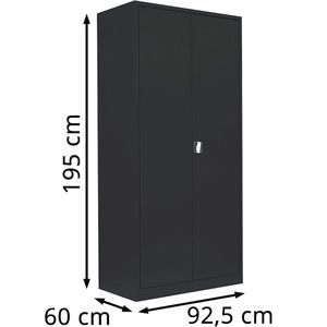 Produktbild für Aktenschrank Lüllmann 530369, aus Metall