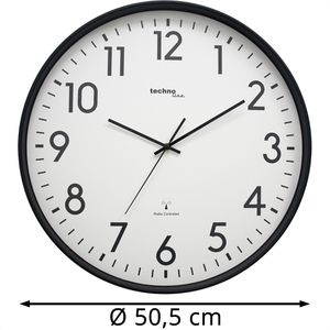 Produktbild für Wanduhr Technoline WT 8998, Kunststoff, analog, Funkuhr