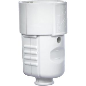 Produktbild für Schutzkontakt-Kupplung Unitec 40550L, weiß