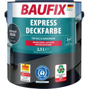 Produktbild für Holzfarbe Baufix Express Deckfarbe, 2,5l