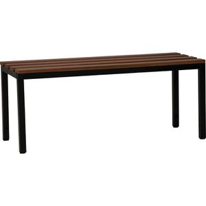 Produktbild für Umkleidebank G-Office SRB, Sitzfläche Holz, 100 cm