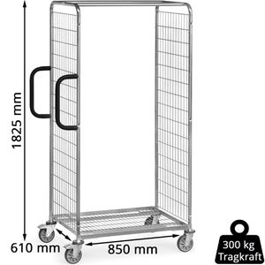 Produktbild für Kommissionierwagen Fetra 28301, verzinkt
