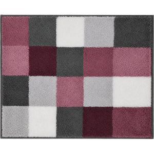 Produktbild für Badematte Kleine-Wolke Badteppich Caro Flanell Old Rose