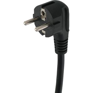 Produktbild für Einbausteckdose LEDmaxx ALUMS1, mit 1,5 m Kabel, klappbar