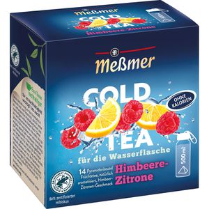 Produktbild für Tee Meßmer Cold Tea Himbeer-Zitrone