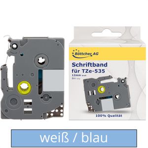 Schriftband Böttcher-AG für Brother TZe-535, 12mm