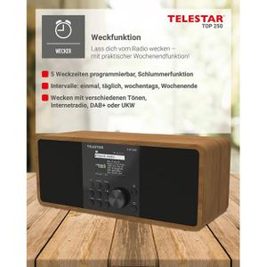 Produktbild für Radio Telestar Top 250 DAB+