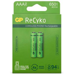 Akkus GP Batteries ReCyko AAA 650 mAh