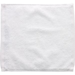 Produktbild für Waschlappen Zollner Riva Set, weiß, 30 x 30 cm