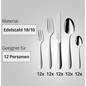 Produktbild für Besteck-Set WMF Professional Sara, Edelstahl 18/10