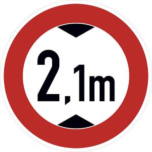 Verkehrsschild SafetyMarking StVO zugelassen