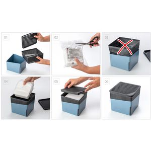 Produktbild für Luftentfeuchter Wenko 50250100, Granulat, Orangenduft