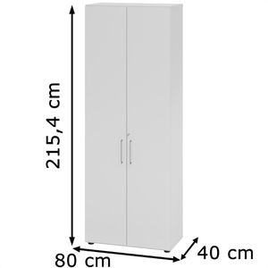 Produktbild für Aktenschrank Hammerbacher Serie 9 Advanced, aus Holz