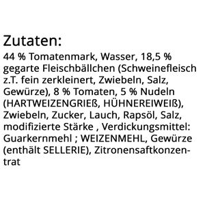 Produktbild für Fertiggericht JedenTag Fleischbällchentopf