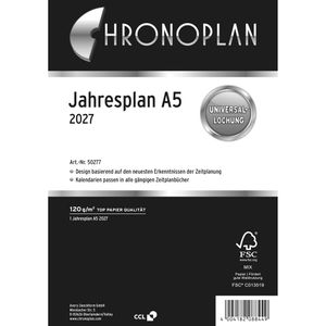Kalendereinlagen Chronoplan 50277, Jahr 2027