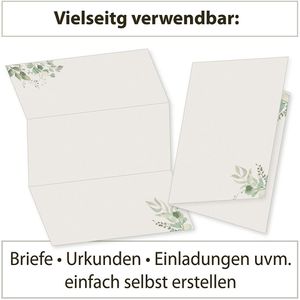 Produktbild für Briefpapier tatmotive Tara Verde, A4