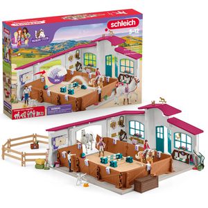 schleich Spielset HORSE CLUB 42639, ab 5 Jahre, Reithalle Peppertree, 179 Teile