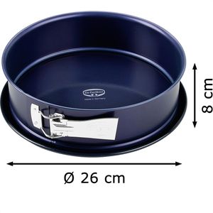 Produktbild für Backform Dr.Oetker-Küchenhelfer mit Flachboden, aus Stahl