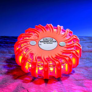 Produktbild für Warnleuchte Gloria 002519.0010, orange mit 360° LED