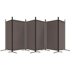 Paravent vidaXL Raumteiler, innen, 6-teilig