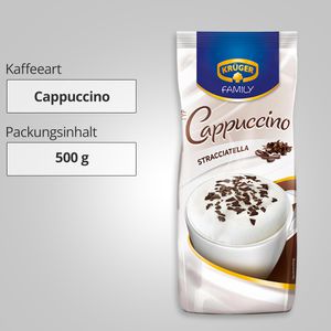 Produktbild für Kaffee Krüger Cappuccino Stracciatella