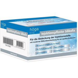 Produktbild für Pflaster Höga Silikofix Injektion, 100 Strips