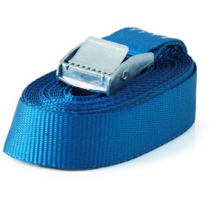 Produktbild für Spanngurt Sandax 314, blau, mit Klemmschloss