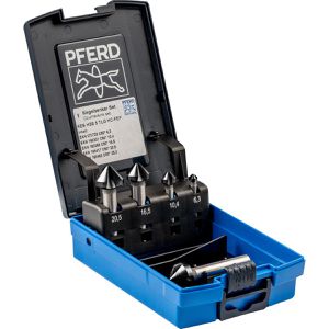 Kegelsenker PFERD-TOOLS 25202159, HSS, 5-teiliges Set