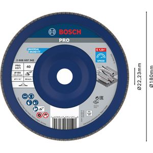 Produktbild für Fächerschleifscheibe Bosch PRO X571