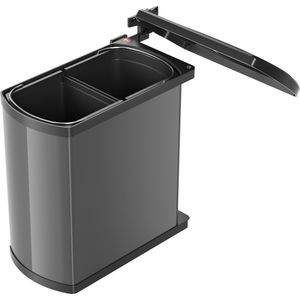 Einbaumülleimer Hailo AS Duo 8/8, 3416071