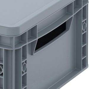 Produktbild für Eurobox AUER ED 43/17, grau, 15 Liter