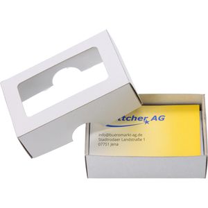 Produktbild für Visitenkartenbox Böttcher-AG 100 Stück