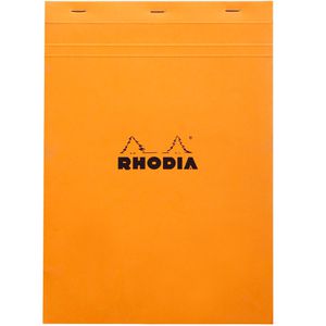 Produktbild für Notizblock Rhodia 18200C, orange, A4