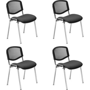 Besucherstuhl Nowy-Styl Iso Ergo Mesh chrom