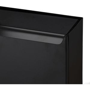 Produktbild für Ascheeimer Relaxdays 10033822, schwarz