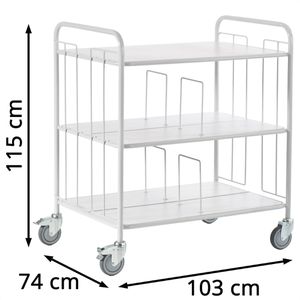 Produktbild für Bürowagen Rollcart 08-7498