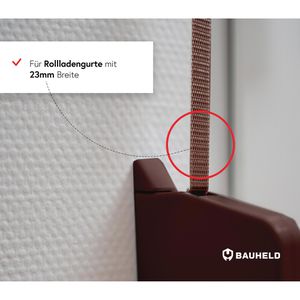 Produktbild für Gurtwickler Bauheld mit Lochabstand 188mm