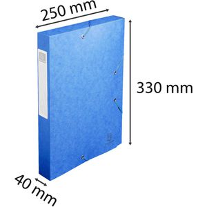 Produktbild für Heftbox Exacompta Cartobox, 14005H, aus Colorspan-Karton, A4