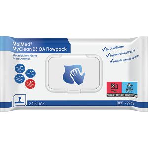 Produktbild für Desinfektionstücher MaiMed MyClean DS OA Flowpack
