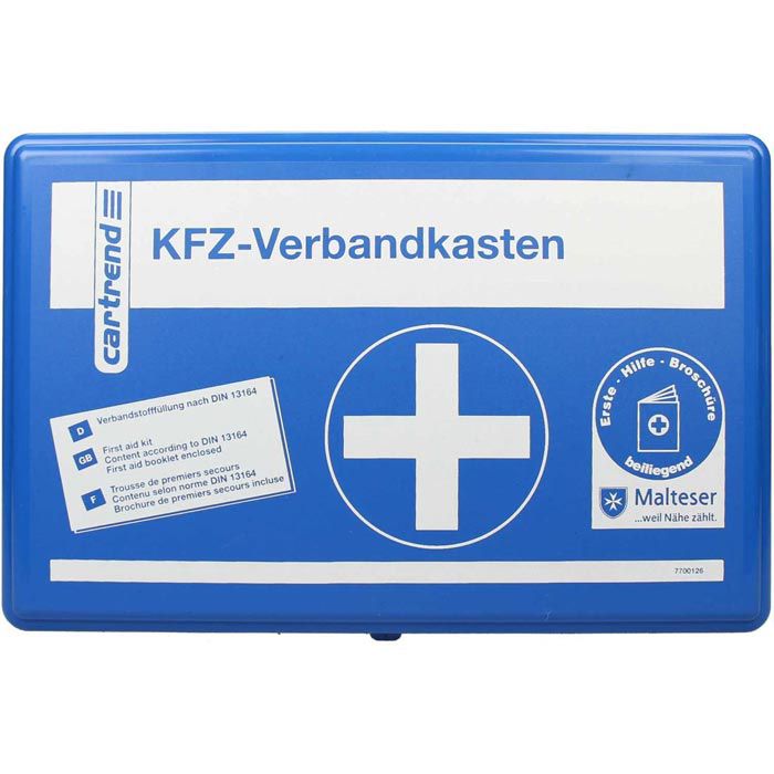 Cartrend Verbandskasten Kfz DIN 13164, für Auto – Böttcher AG