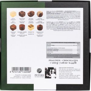 Produktbild für Pralinen Peters mit Genuss verführt Nougat Variation, 16 Stück