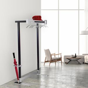 Produktbild für Garderobenständer Kerkmann Montana, 6553 schwarz