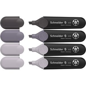 Textmarker Schneider Job 150, 4 Stück