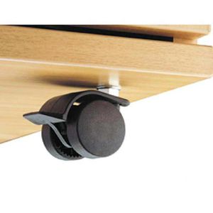 Produktbild für Rollcontainer Hammerbacher Solid AC30, aus Holz, ahorn