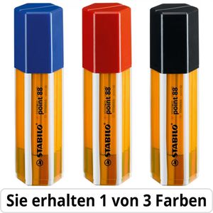 Fineliner Stabilo Point 88 Big Box 8820-1, farbig sortiert
