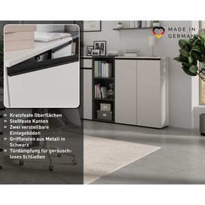 Produktbild für Aktenschrank Germania Bedano, 4040-572 aus Holz