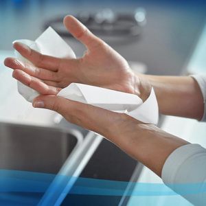 Produktbild für Papierhandtücher Scott Performance, 6663, 1-lagig