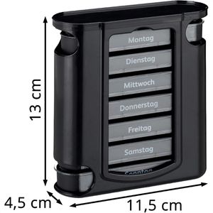 Produktbild für Tablettenbox Relaxdays 7 Tage