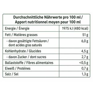 Produktbild für Mayonnaise Alnatura vegane Mayo ohne Ei, 51% Fettgehalt, BIO
