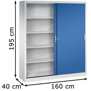 Produktbild für Schiebetürenschrank CP-Möbel Acurado C2000, Metall